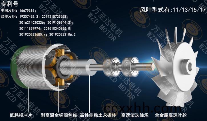 万(wan)至达(da)推(tui)出三款(kuan)高性能(neng)吹风(feng)机(ji)电机(ji)，涵盖(gai)不(bu)同(tong)市(shi)场(chang)需(xu)求(qiu)