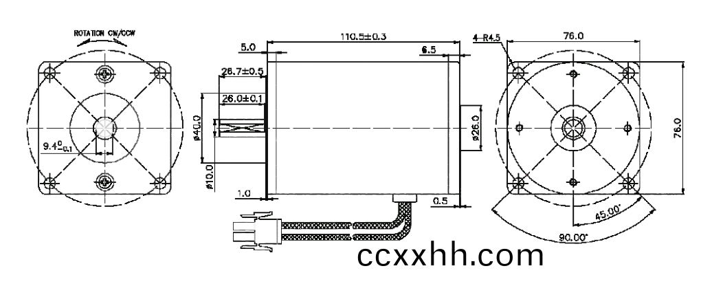 OT-RK-5340PH-6717-136.5有刷电(dian)机(ji)_缝纫机电机_水泵(beng)电机(ji)_充(chong)气泵电(dian)机-万至达电(dian)机