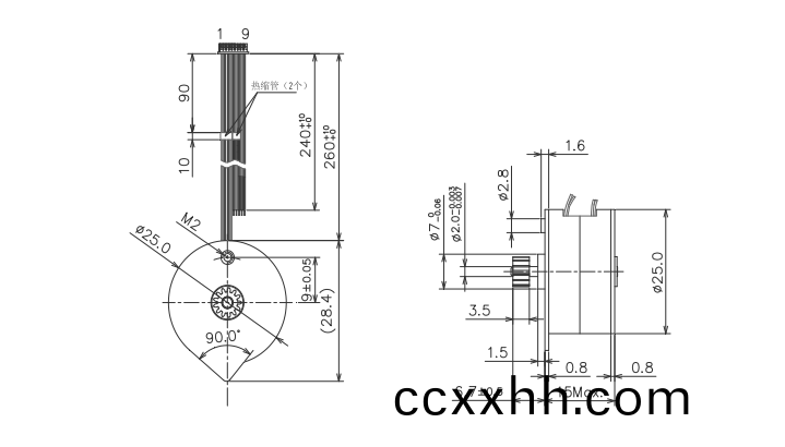 OT-SM25P-001步进电机|步进电机参数|微型打(da)印机电机|医疗设(she)备电机|微型电(dian)机-万至达电机(ji)