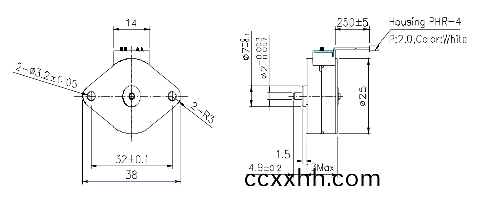 OT-SM25P-179步进电机|微型打印机电机|照片打印机电机(ji)|医疗设备电(dian)机|微型电(dian)机-万至达电机