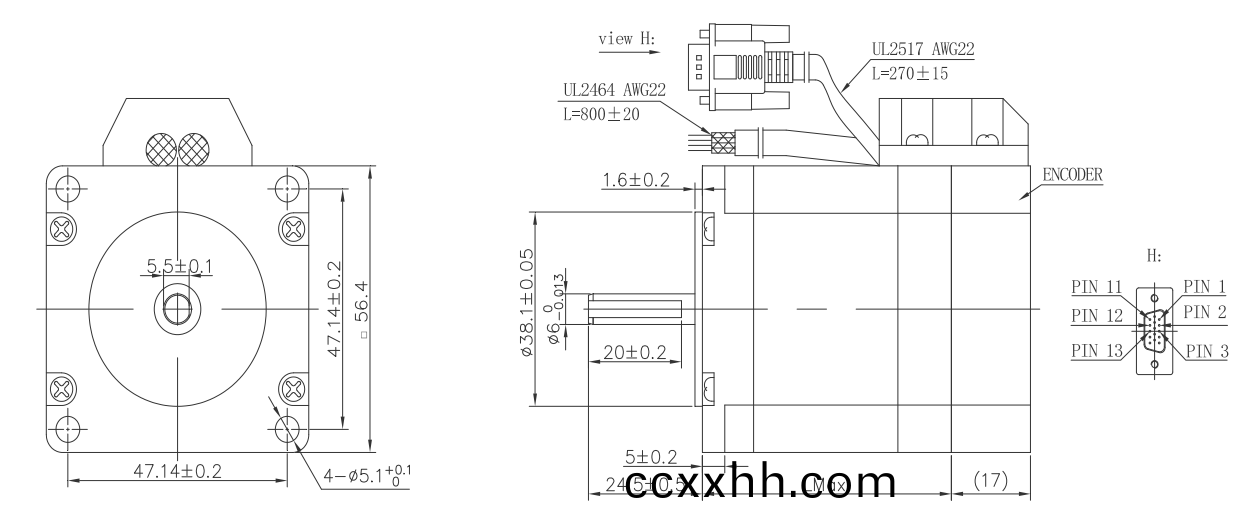 OT-57HS54-005步进电机|步进电机参数|直线步进电机|步进电机品牌-万至达电机