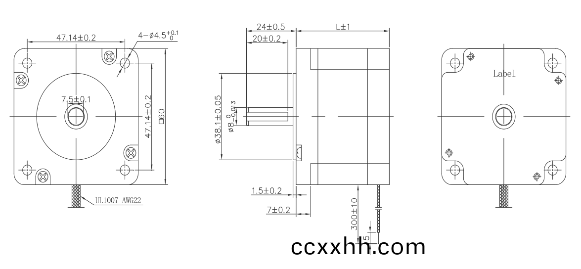 OT-60HSXX-001步进电机|步进电机厂家|步进电机驱动器|直线步进电机-万至达电机