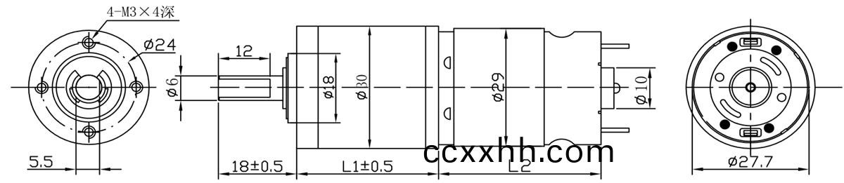 OT-30GP行星减(jian)速(su)机_行(xing)星齿轮(lun)箱(xiang)