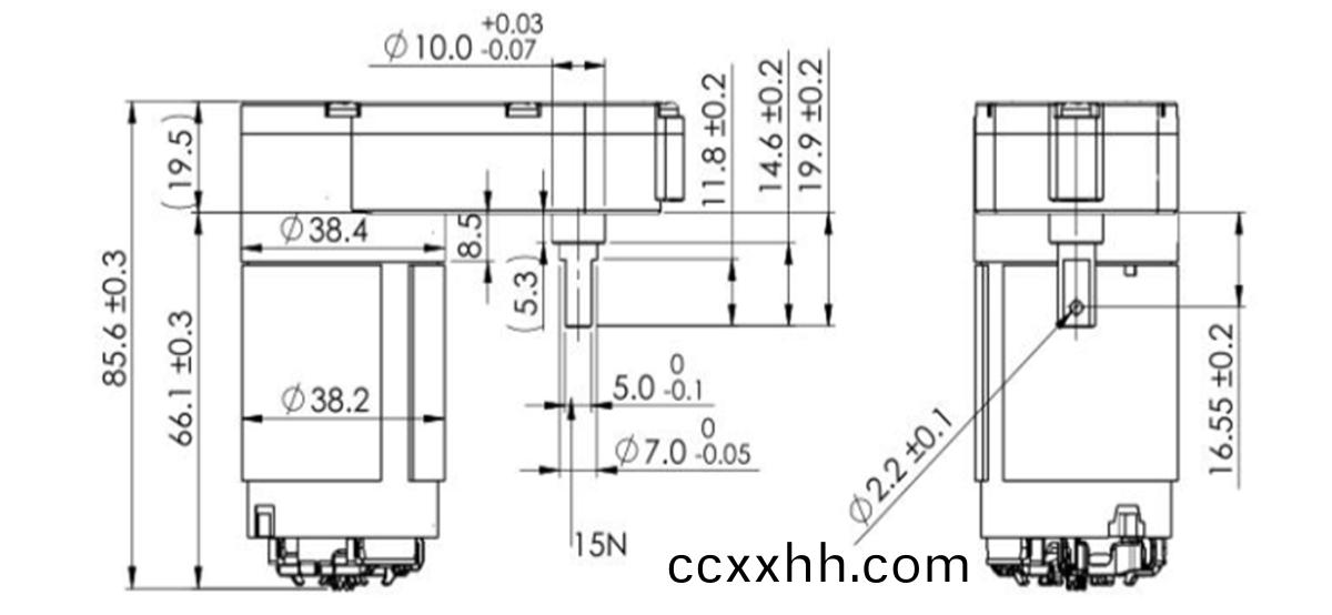 OT-36GF汽车车(che)窗减(jian)速(su)电机|减(jian)速马达|车窗(chuang)驱(qu)动电(dian)机|小型减(jian)速机(ji)-万至达电(dian)机