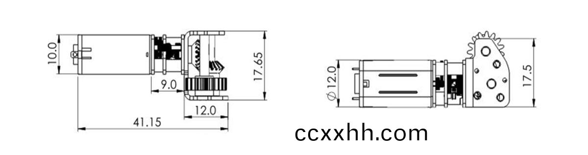 OT-12GA减(jian)速(su)齿轮箱(xiang)_减速(su)电机