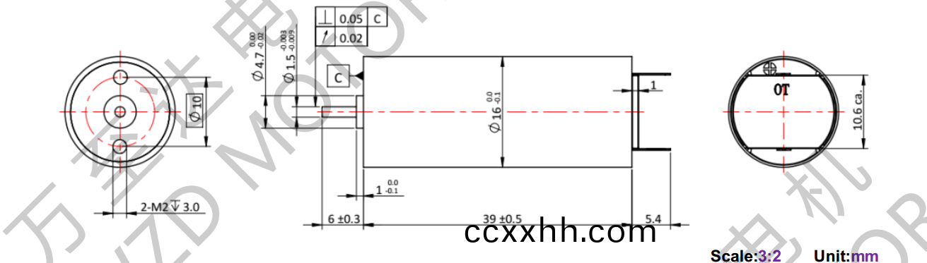OT-CM1640空(kong)心(xin)杯(bei)电(dian)机-万至达(da)电机