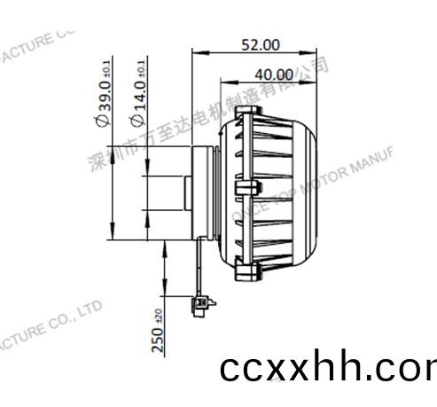 OT-BM24032-ECS36呼吸机专用电机_呼(hu)吸机风机_呼(hu)吸机马达-万至达电机