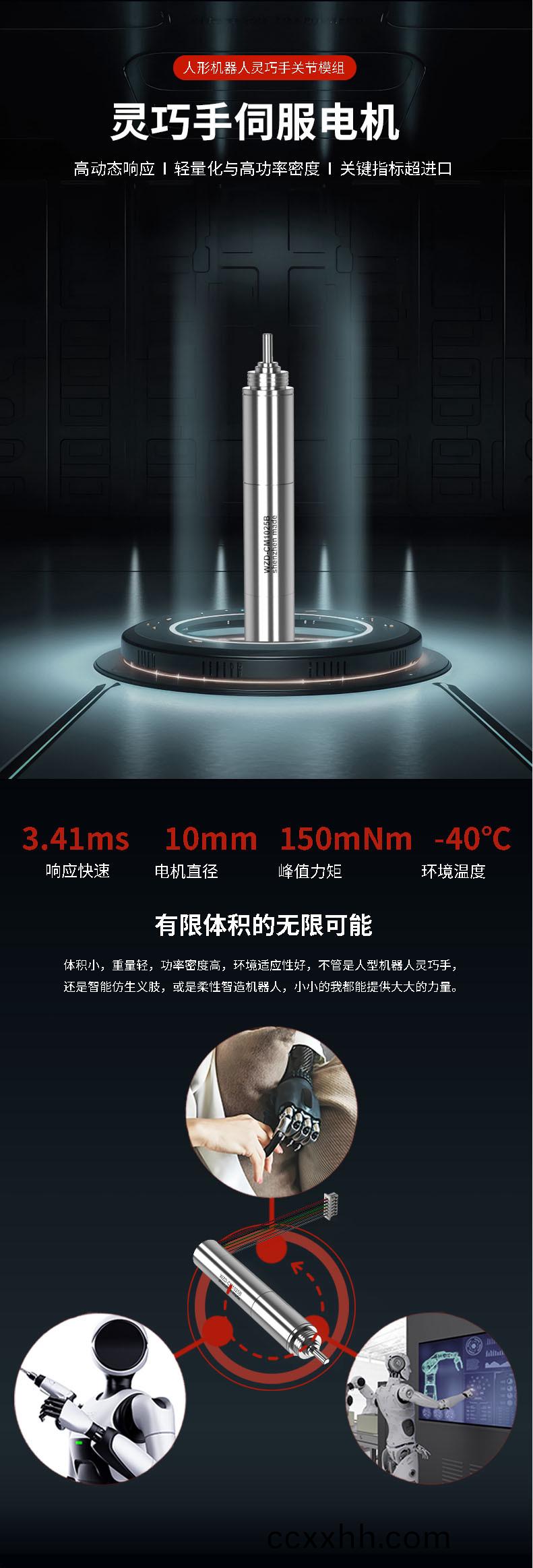 WZD-CM1025B灵巧手电机